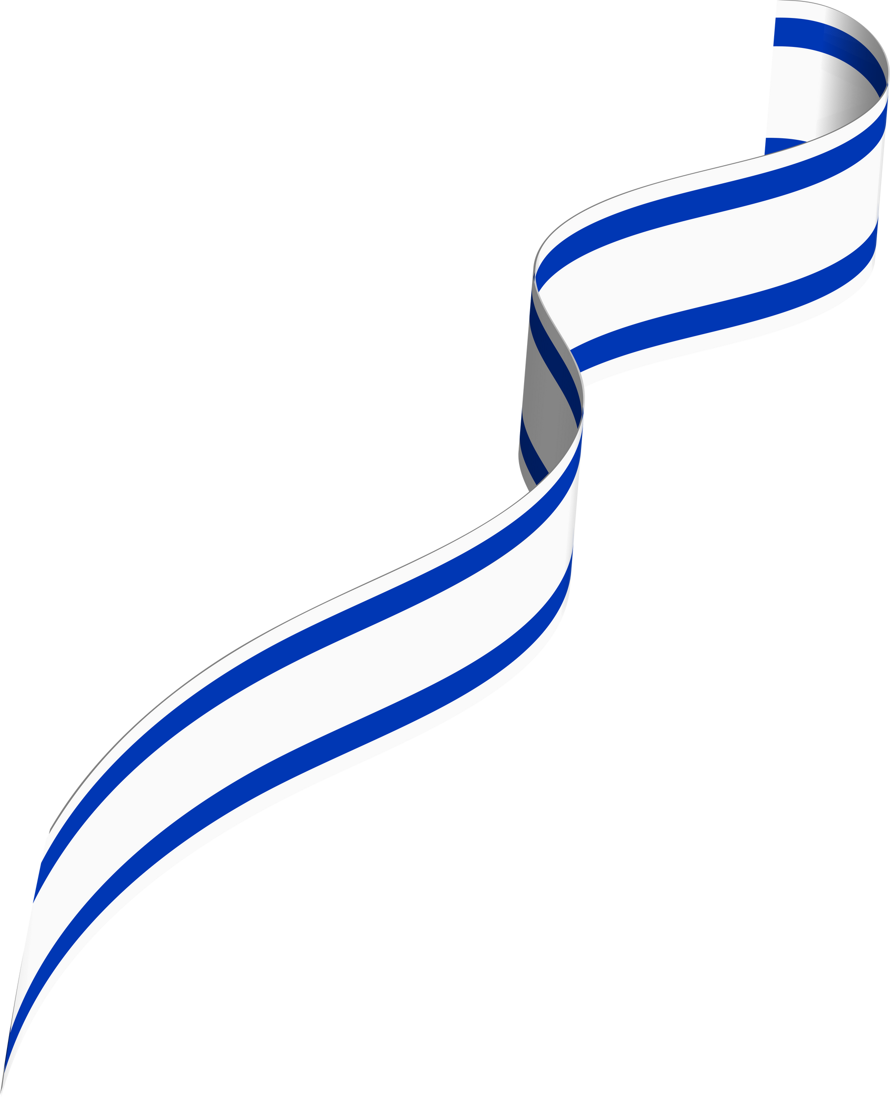 Israel Flag Ribbon